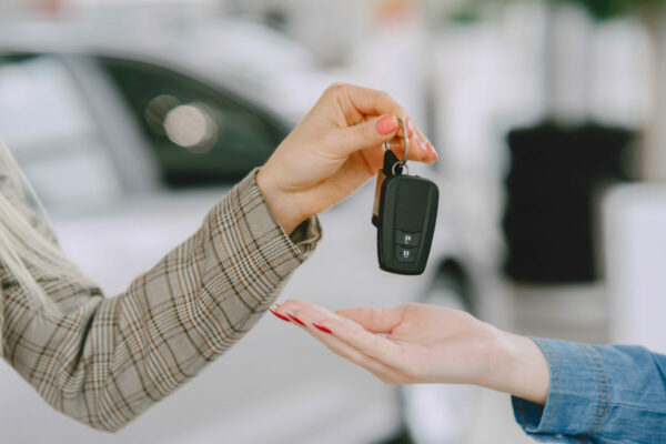 Otus car rental Rhodes - key